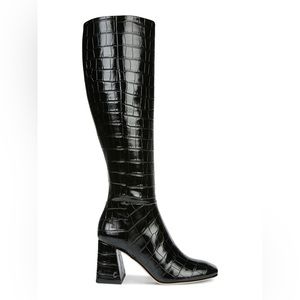 Sam Edelman Knee High Black Heeled Boots